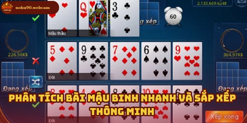 Mậu Binh đỉnh cao tại nhà cái Nohu90 cực hấp dẫn 2 Kỹ năng đánh giá bài và xếp bài hiệu quả nhất